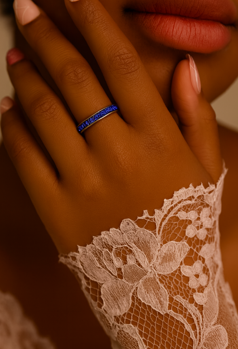 Sparkling Colourful Rhinestone Fashion Rings - Fatisha Boutique #