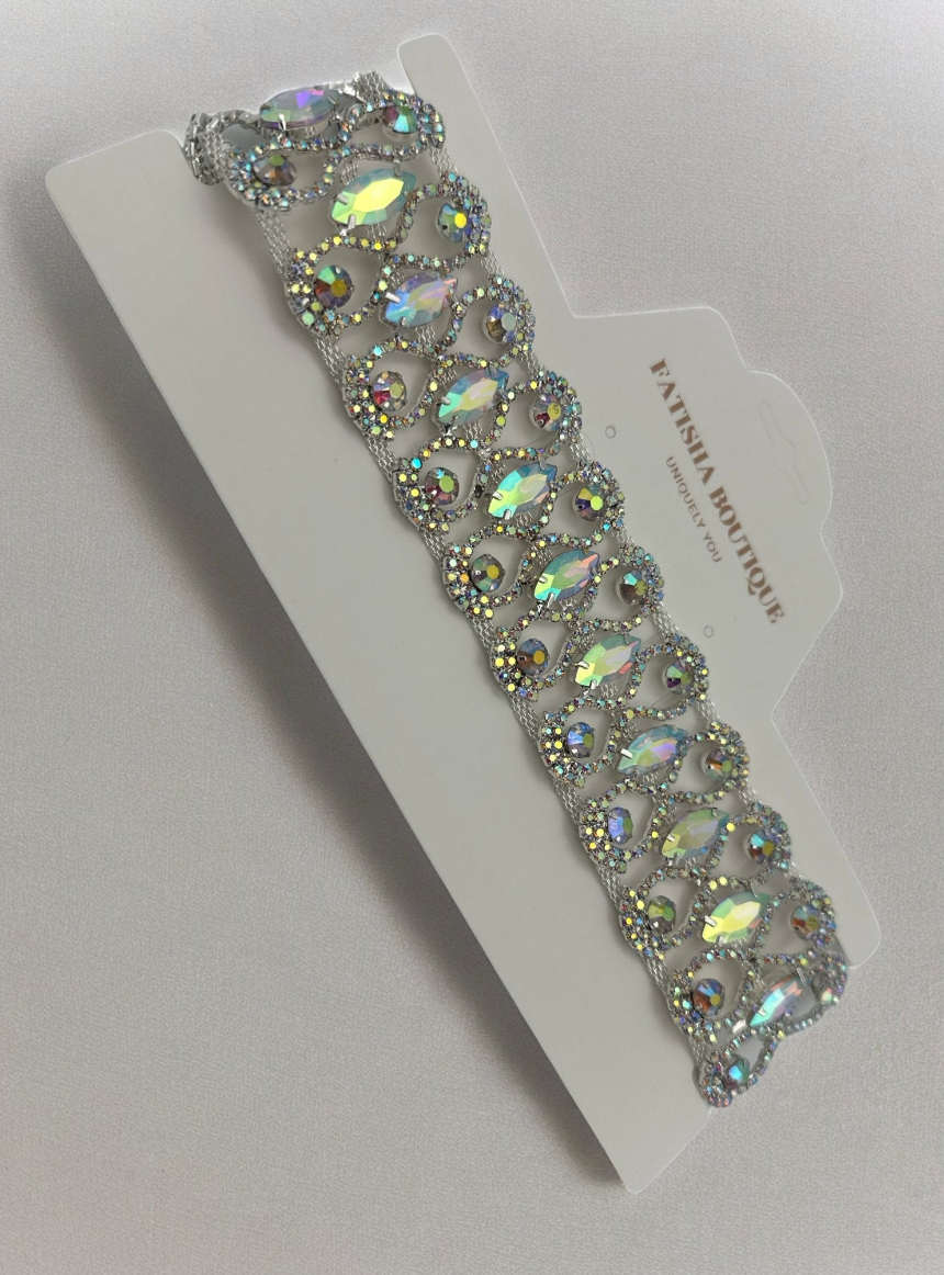 Crystal Rhinestone Choker Necklace