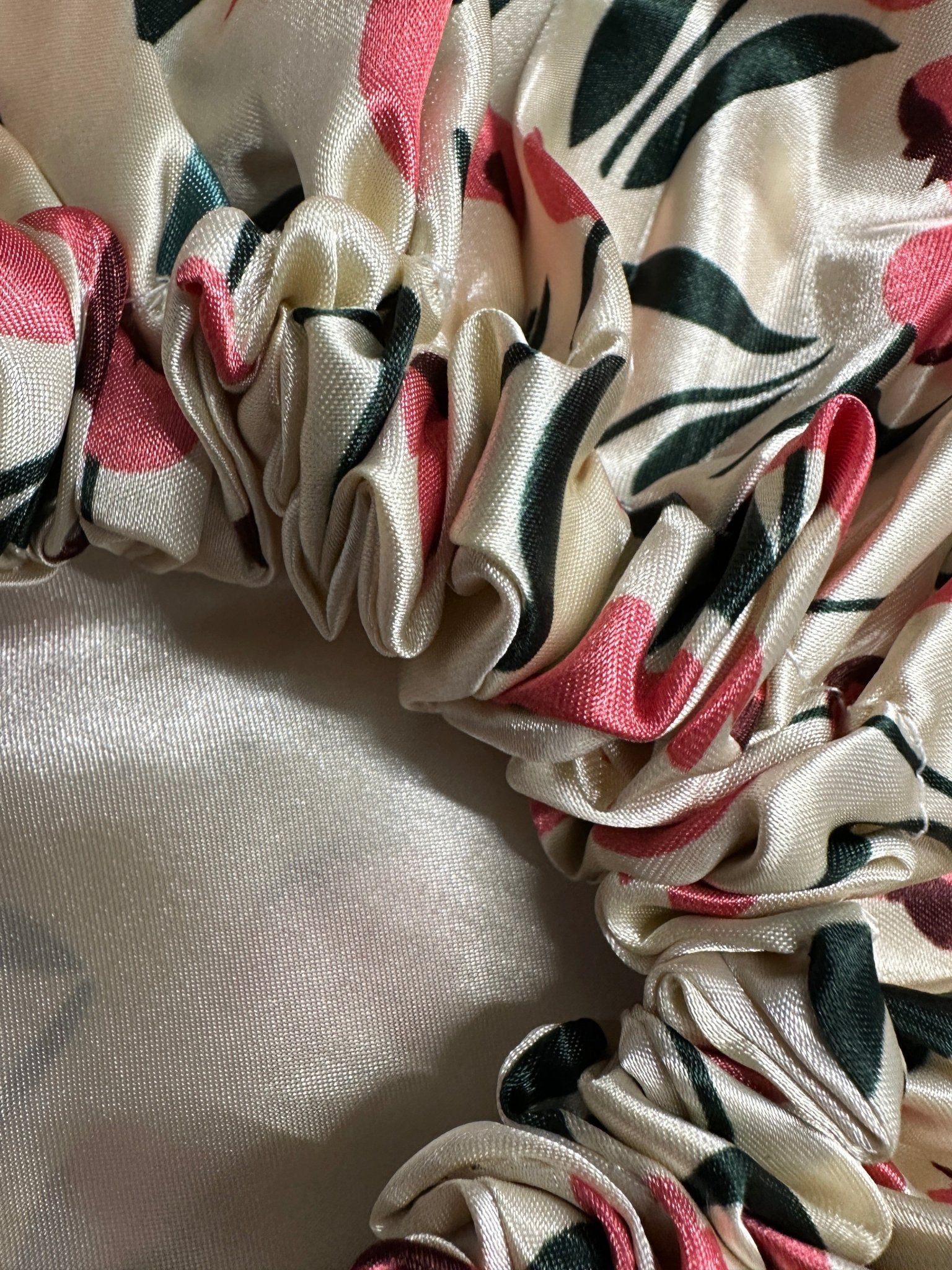 Adjustable Double - Layered Reversible Satin Silk Bonnet Cap – Premium Hair Protection Sleep Cap - Fatisha Boutique