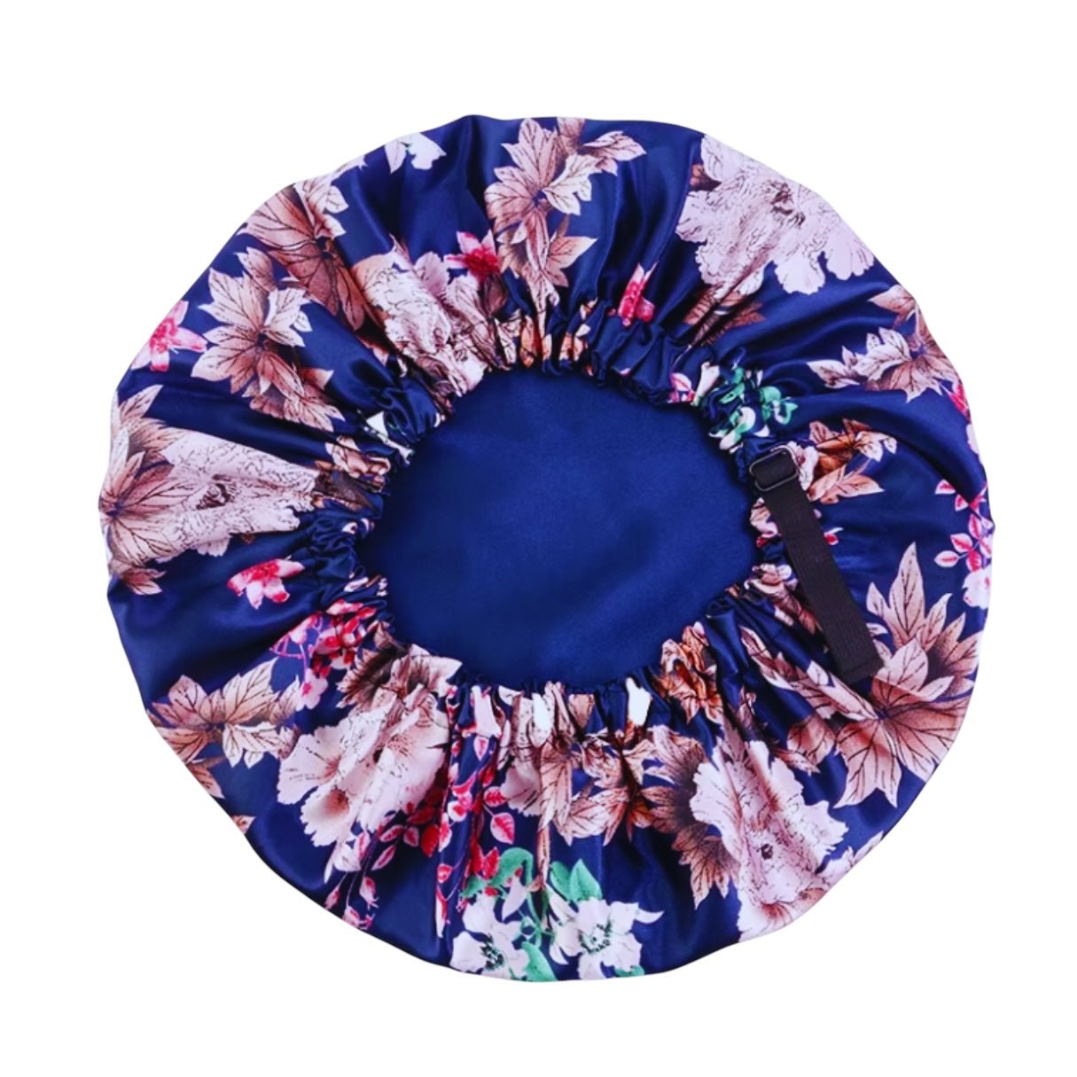 Adjustable Reversible Satin Silk Bonnet Cap – Double Layered Printed Sleep Cap for Hair Protection - Fatisha Boutique