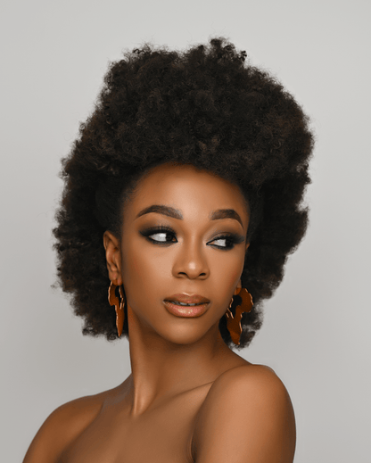 Africa Map Shaped Stainless Steel Statement Drop Earrings - Fatisha Boutique