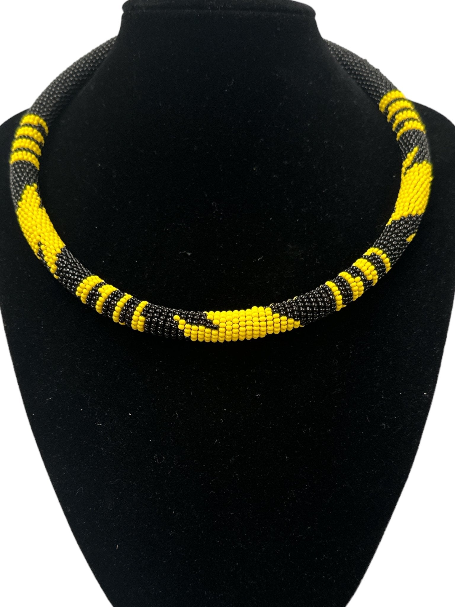 Authentic African Zulu Style Designed Beaded Ethnic Necklaces - Fatisha Boutique