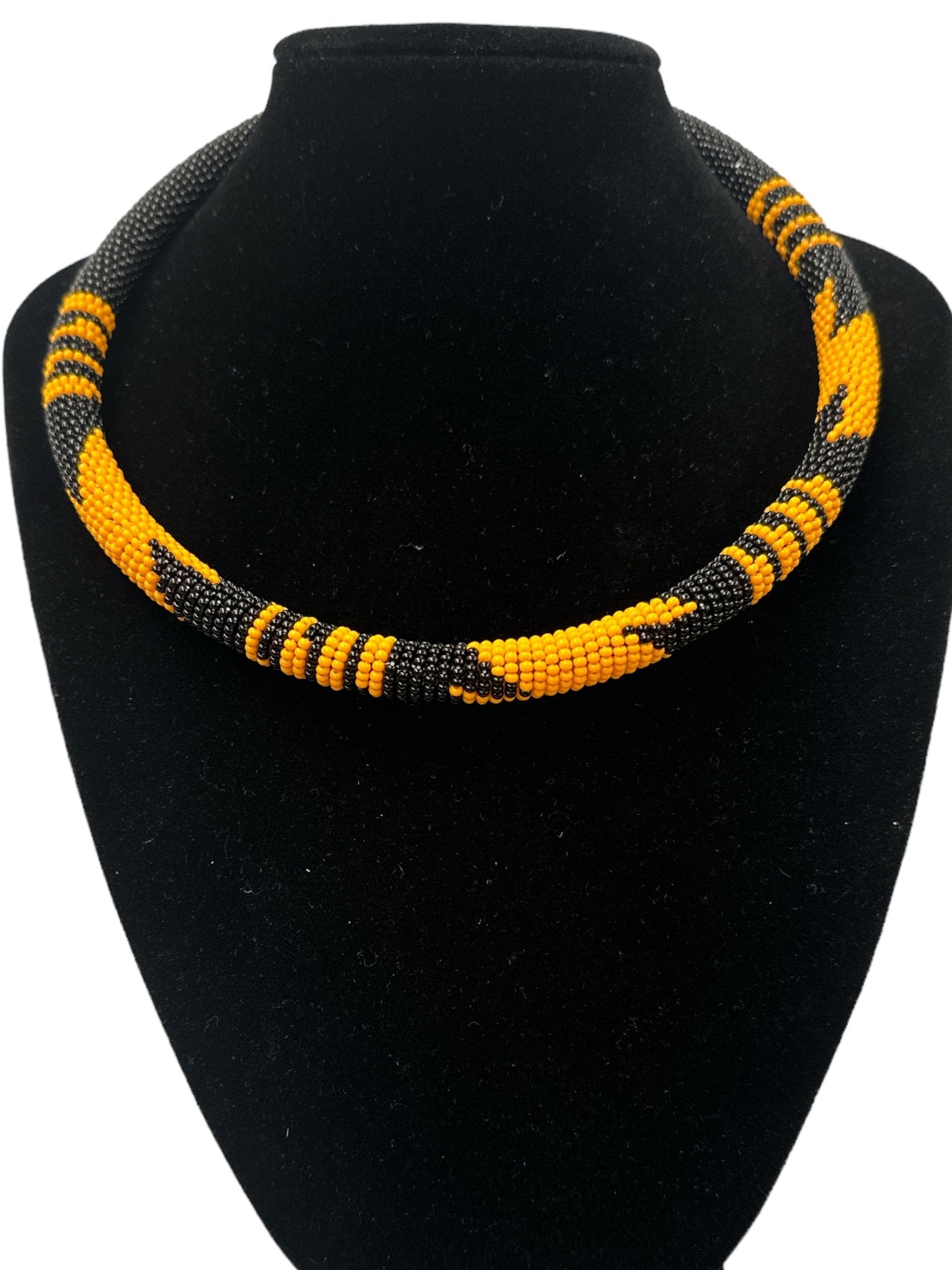 Authentic African Zulu Style Designed Beaded Ethnic Necklaces - Fatisha Boutique