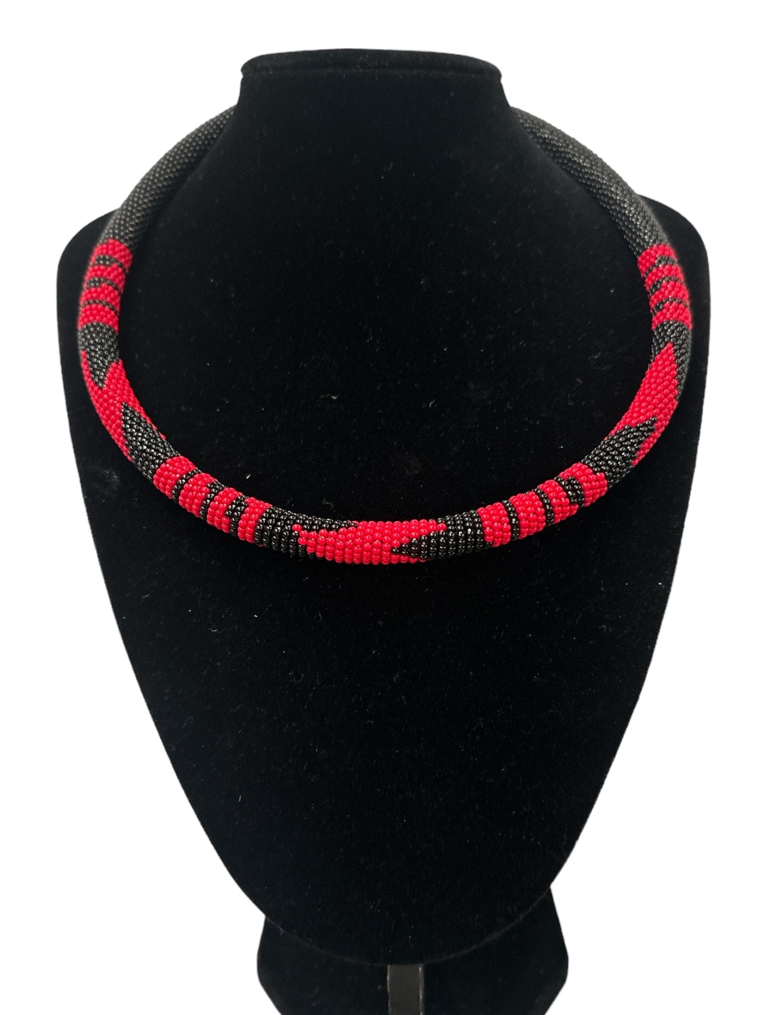 Authentic African Zulu Style Designed Beaded Ethnic Necklaces - Fatisha Boutique