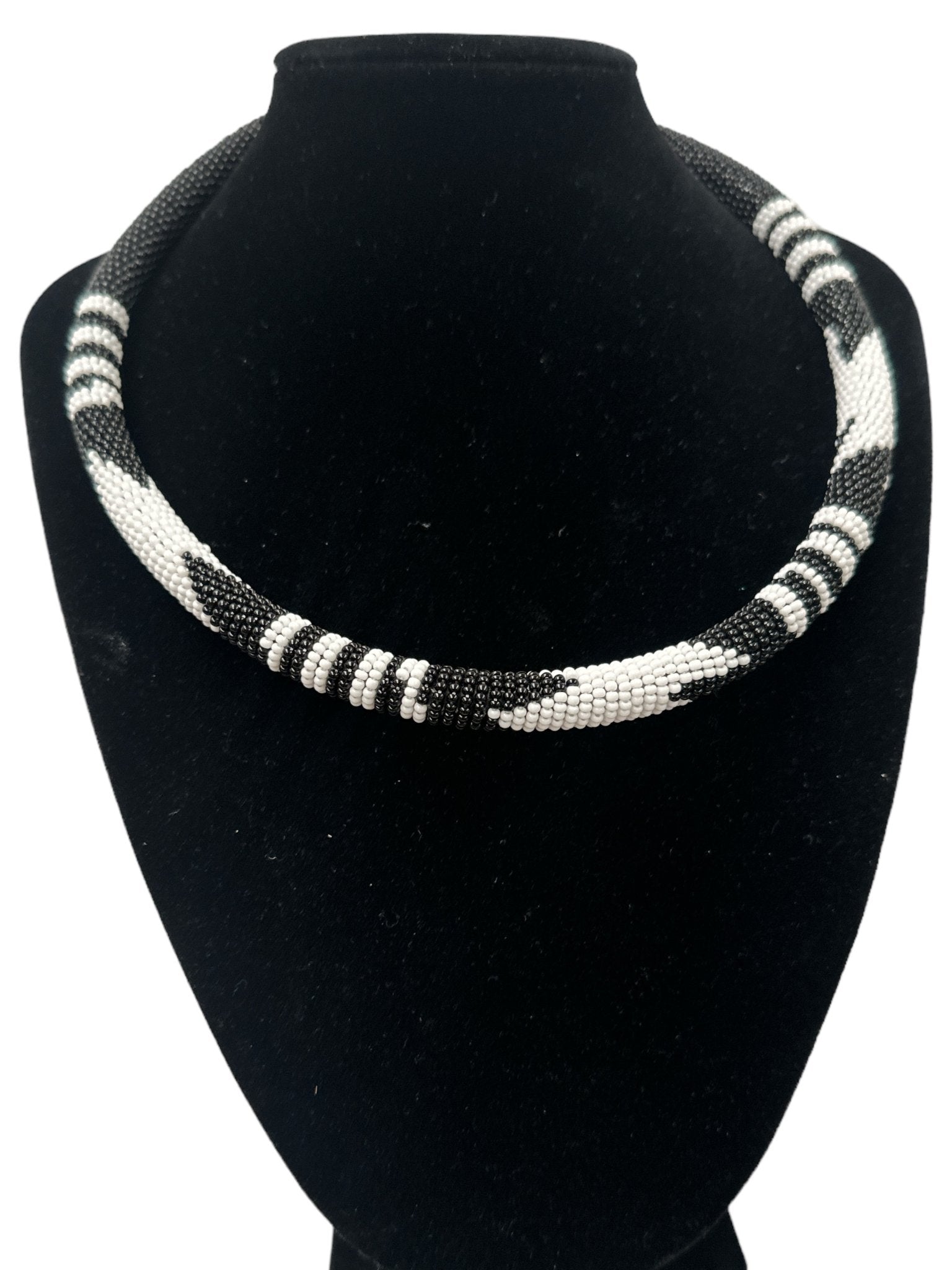 Authentic African Zulu Style Designed Beaded Ethnic Necklaces - Fatisha Boutique