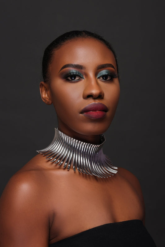 Beautiful And Elegant Statement Tribal Collar Choker Necklaces - Fatisha Boutique