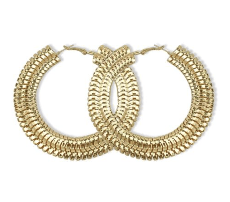 Big 8CM Statement Hoop Earrings - Fatisha Boutique