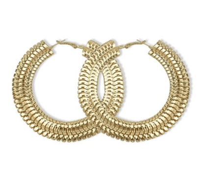 Big 8CM Statement Hoop Earrings - Fatisha Boutique