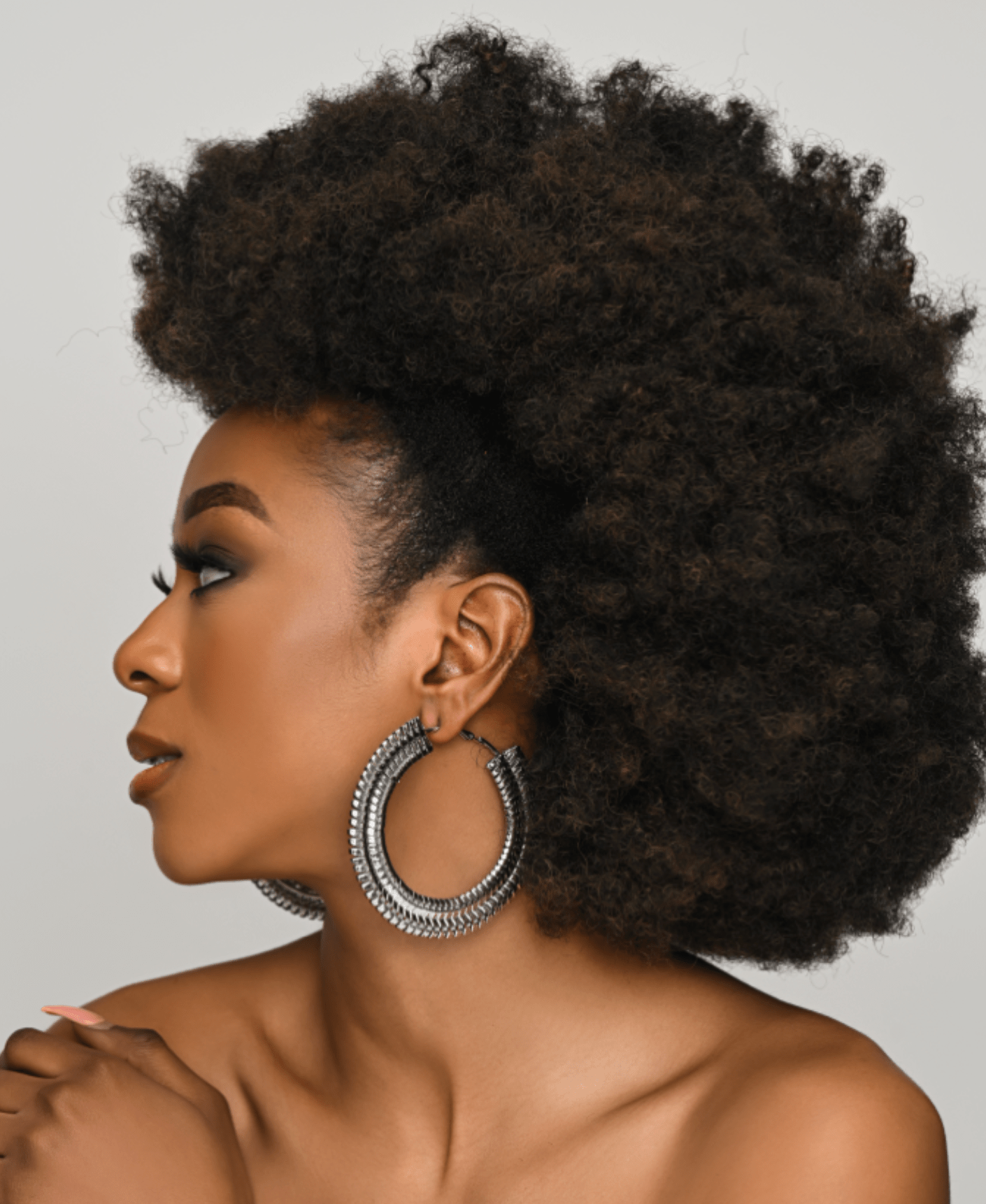 Big 8CM Statement Hoop Earrings - Fatisha Boutique