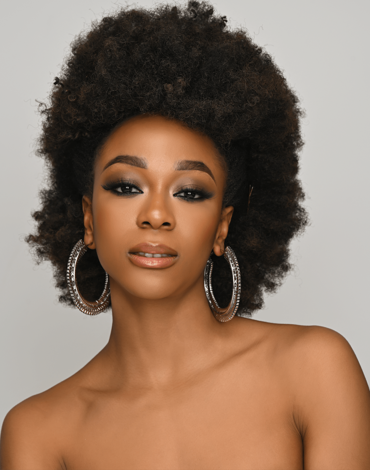 Big 8CM Statement Hoop Earrings - Fatisha Boutique