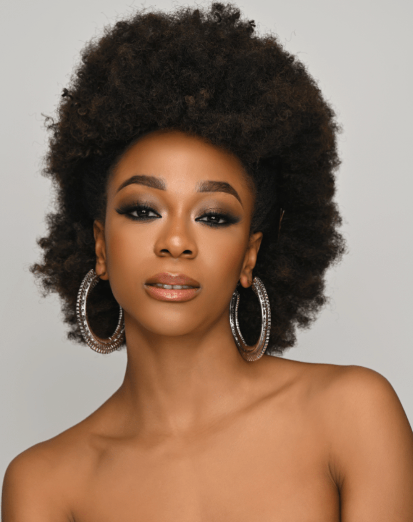 Big 8CM Statement Hoop Earrings - Fatisha Boutique