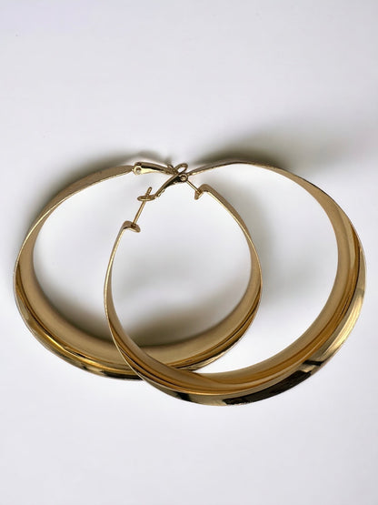 Big Chunky Boho Punk Statement Hoop Earrings - Fatisha Boutique