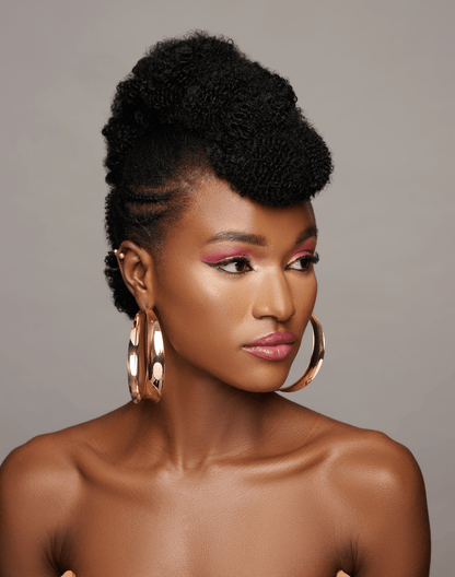 Big Chunky Boho Punk Statement Hoop Earrings - Fatisha Boutique