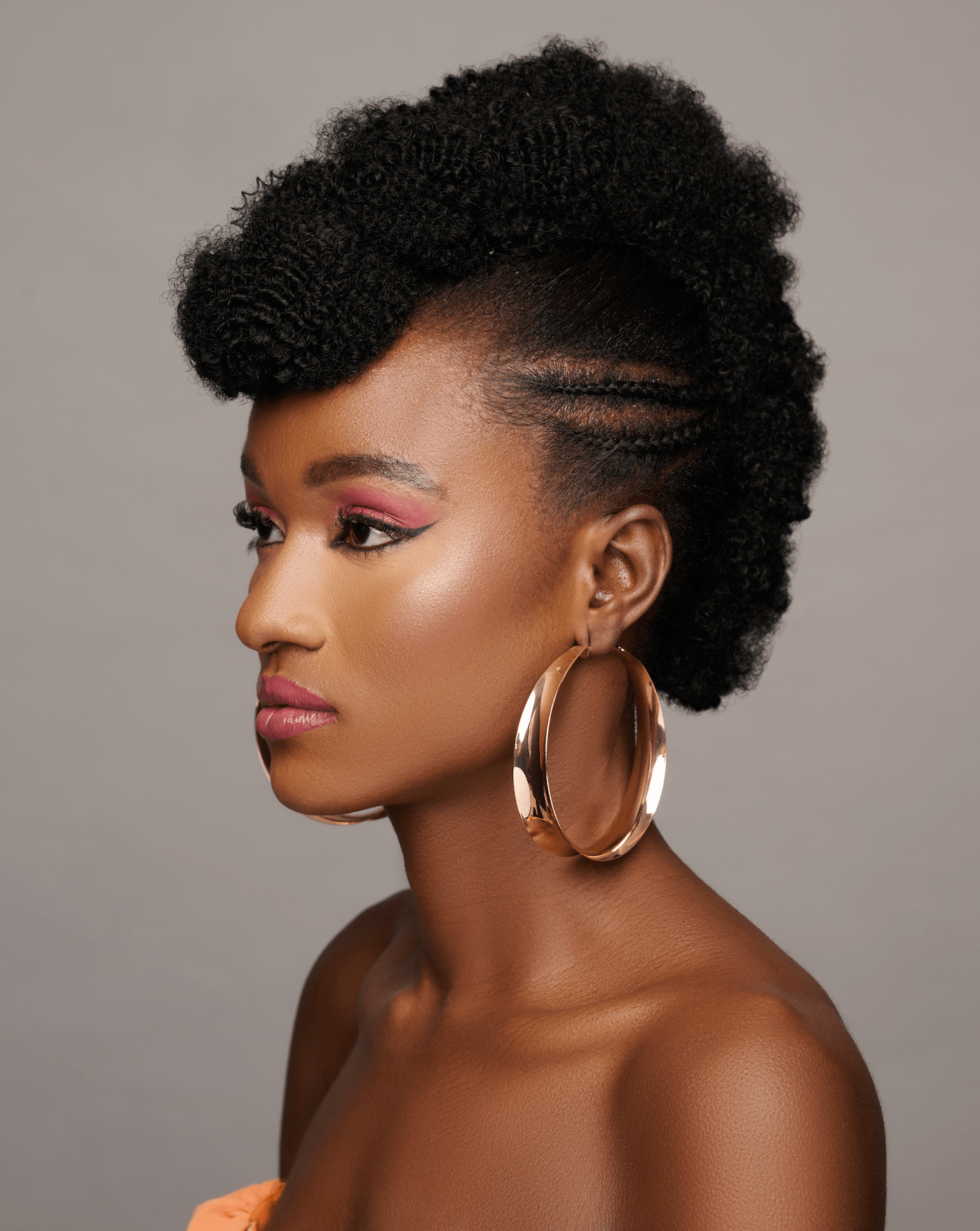 Big Chunky Boho Punk Statement Hoop Earrings - Fatisha Boutique