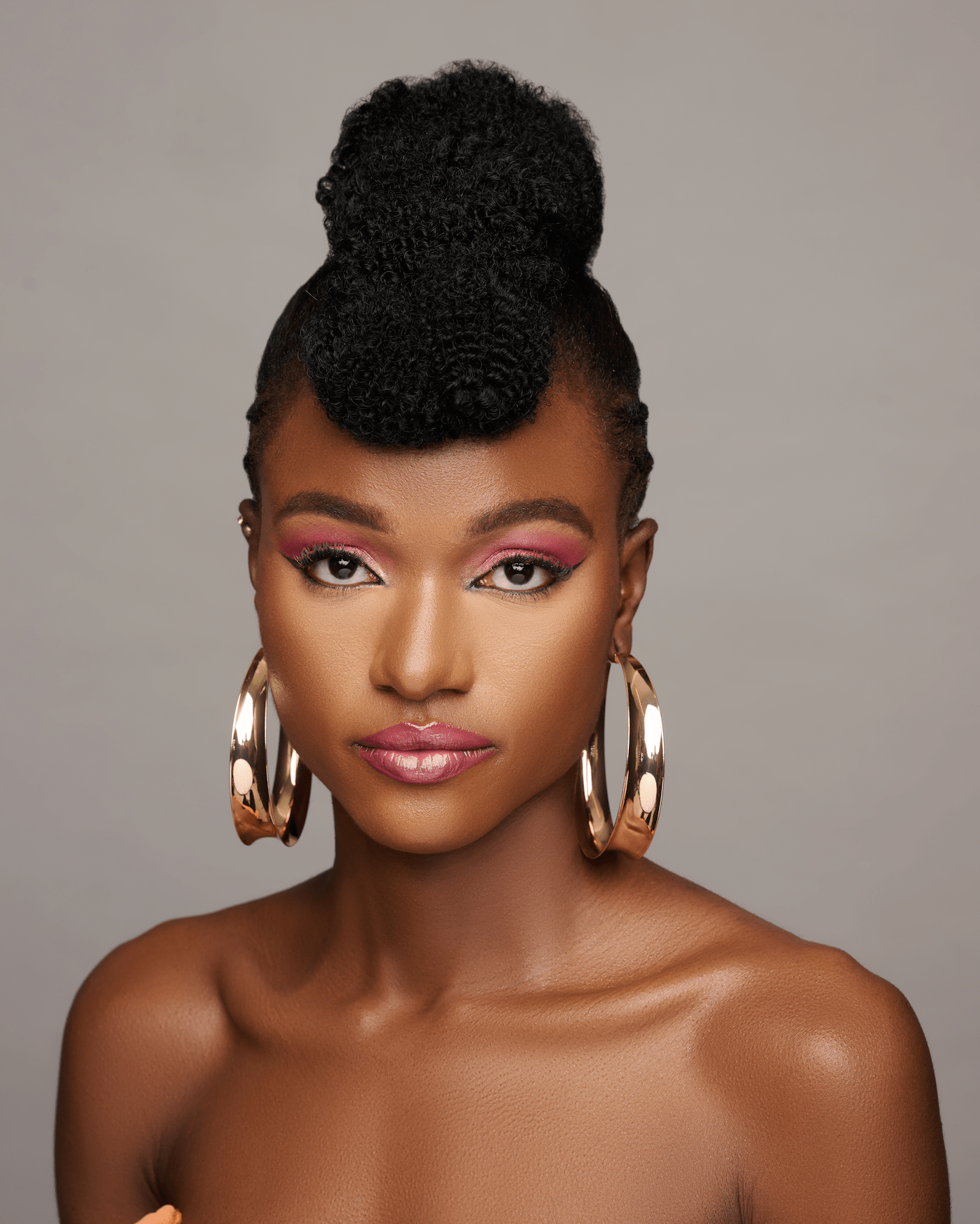 Big Chunky Boho Punk Statement Hoop Earrings - Fatisha Boutique