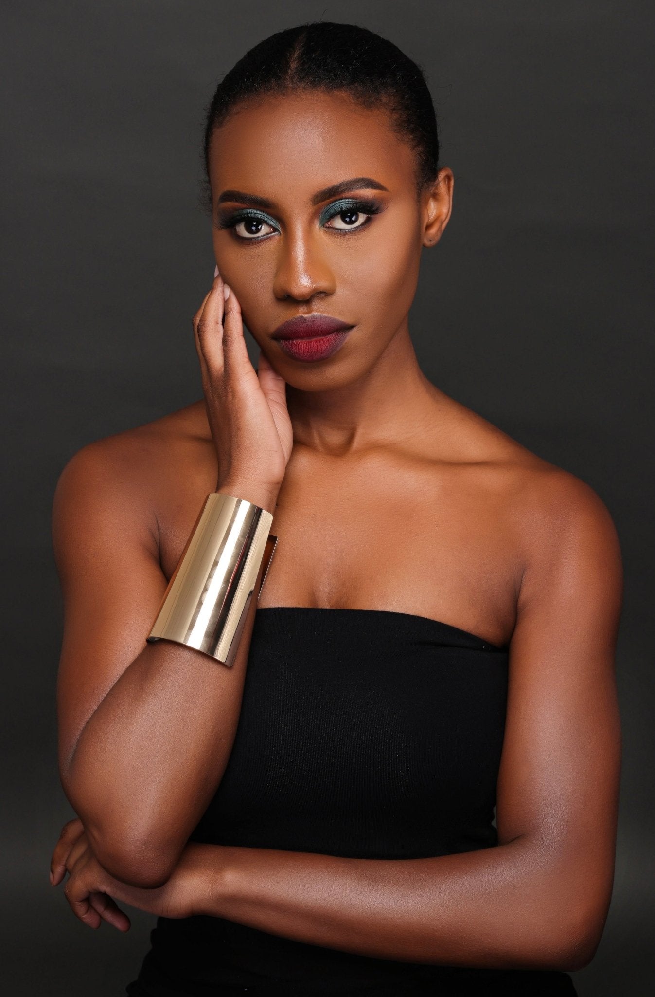 BIG CUFF CLASSIC STATEMENT BRACELET BANGLES - Fatisha Boutique