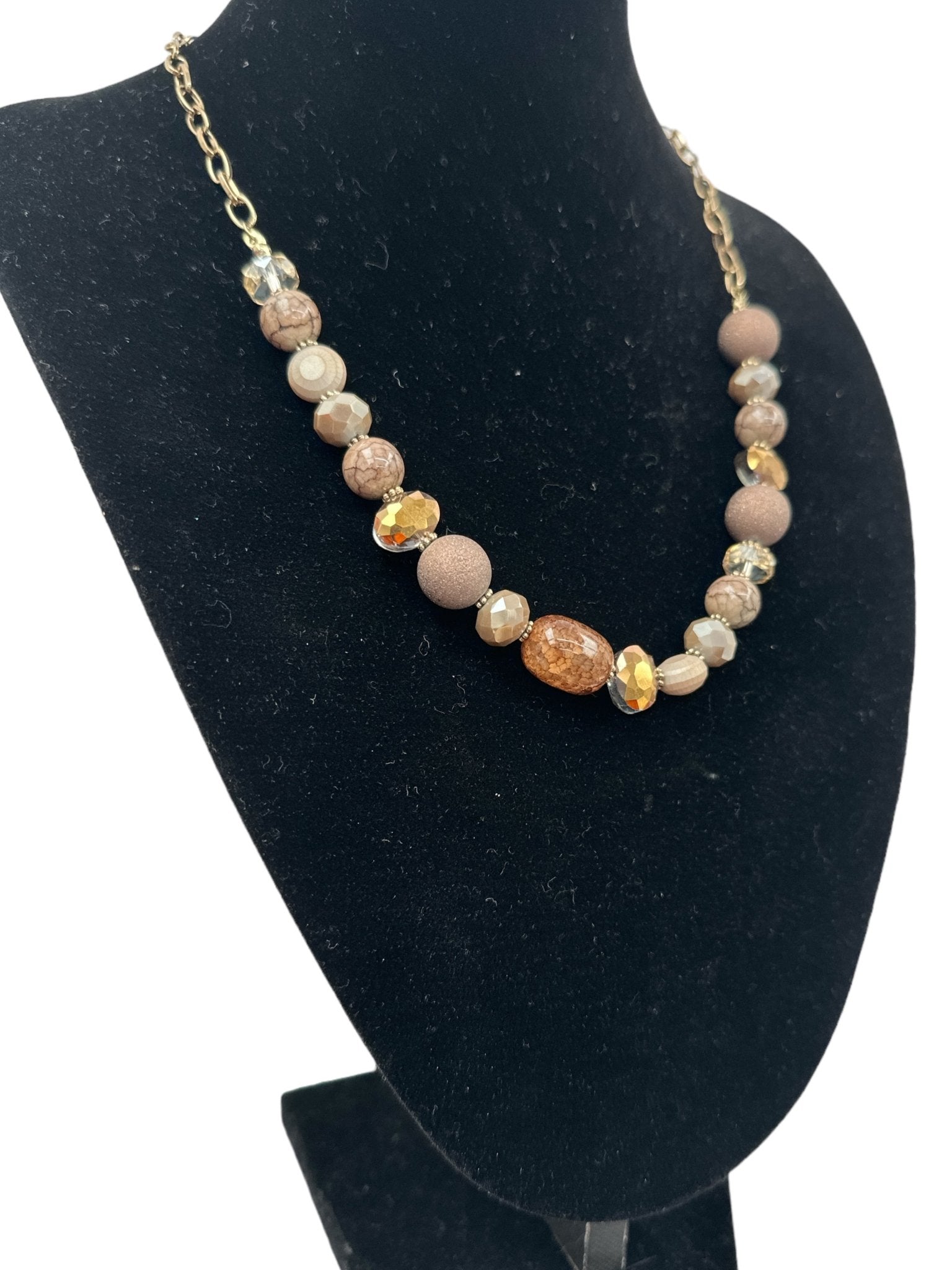 Bohemian Classic Style Glass Beaded Necklace - Fatisha Boutique