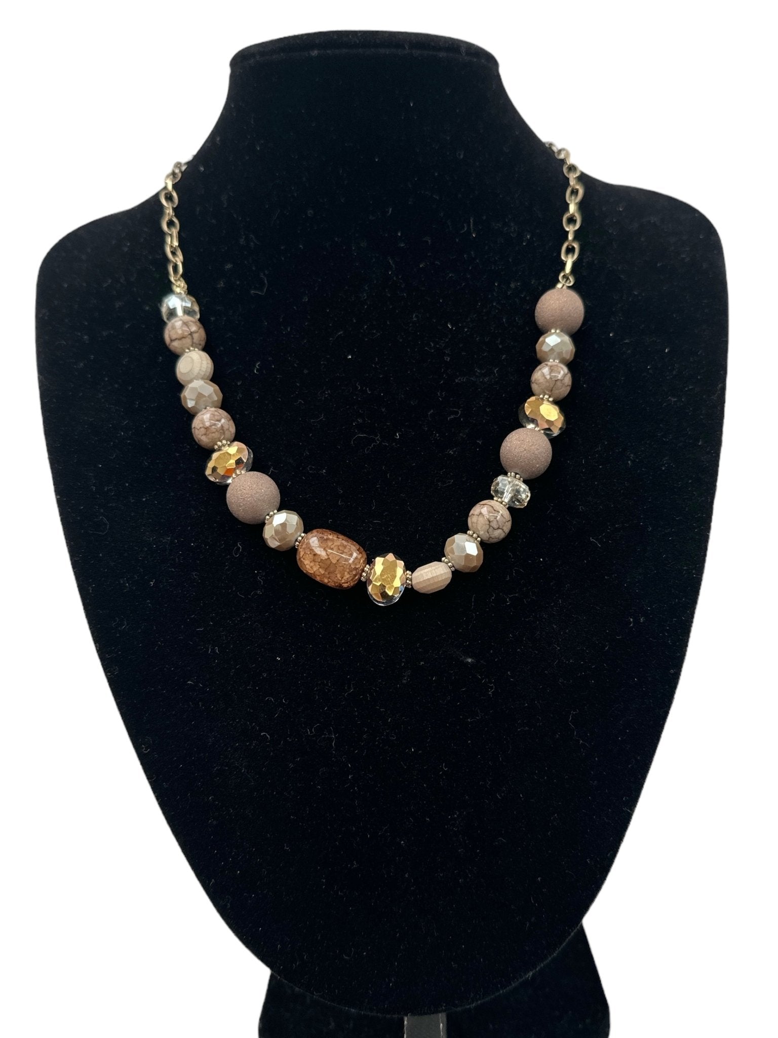 Bohemian Classic Style Glass Beaded Necklace - Fatisha Boutique