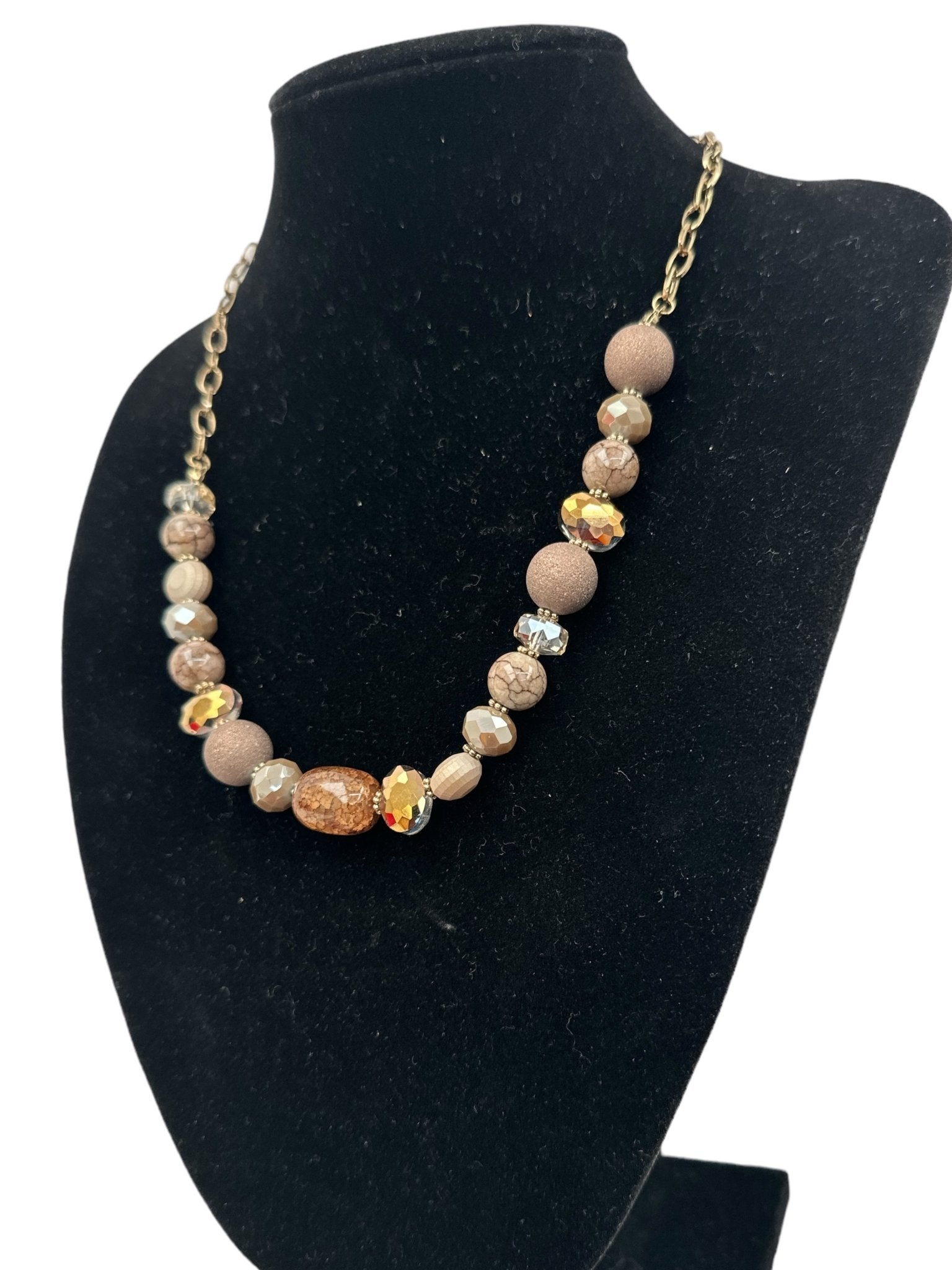 Bohemian Classic Style Glass Beaded Necklace - Fatisha Boutique