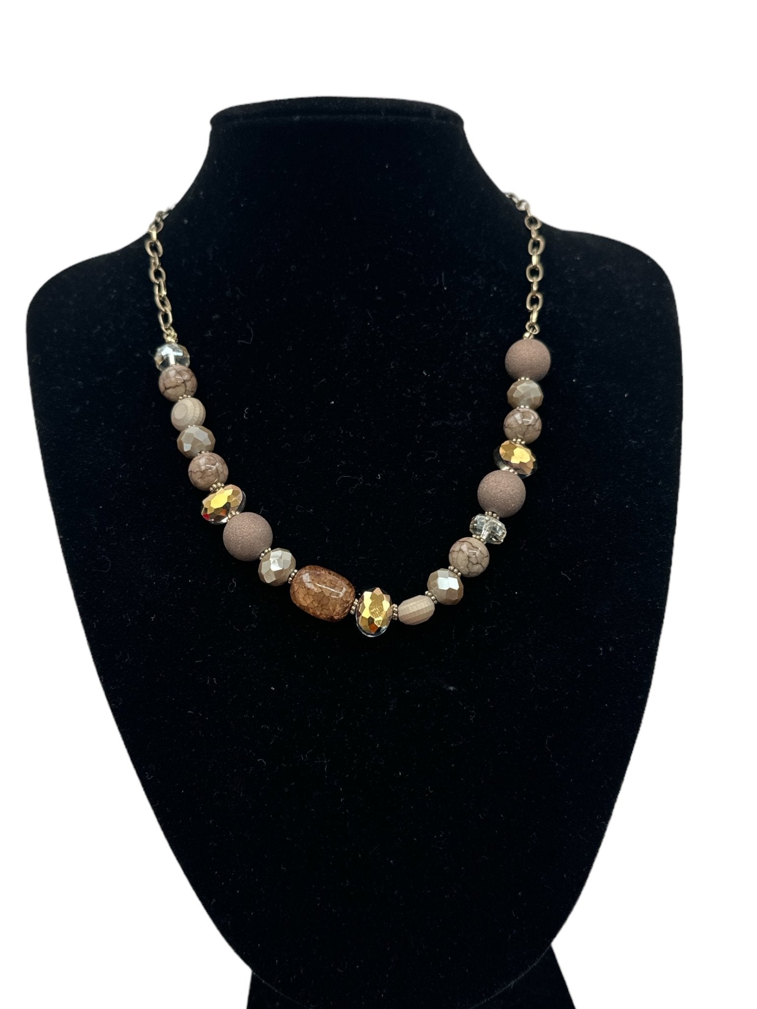 Bohemian Classic Style Glass Beaded Necklace - Fatisha Boutique