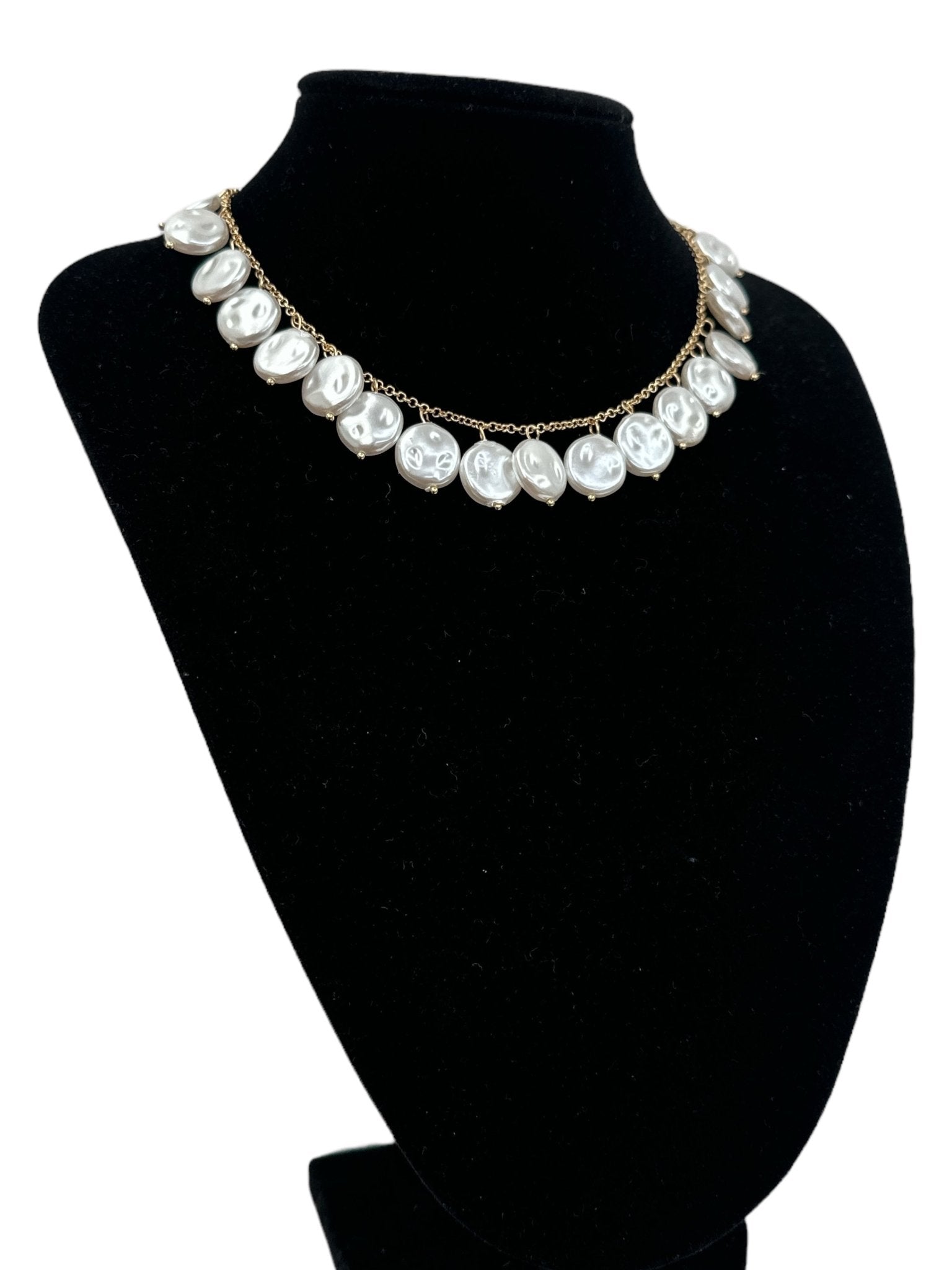 Bohemian Faux Pearl Choker Necklace - Fatisha Boutique