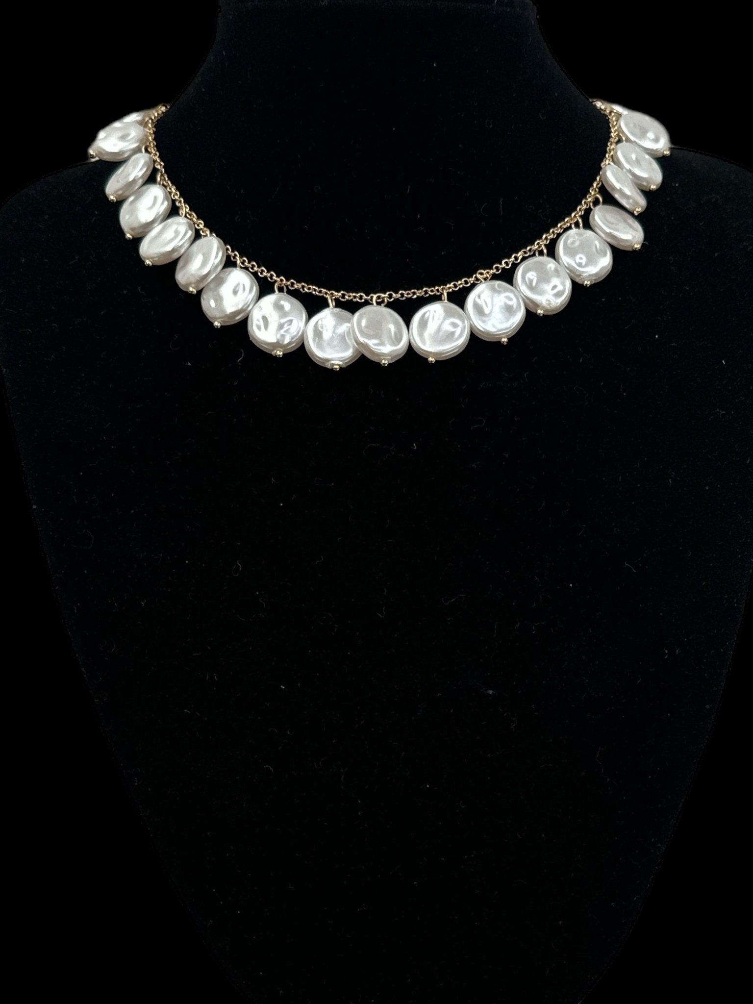 Bohemian Faux Pearl Choker Necklace - Fatisha Boutique