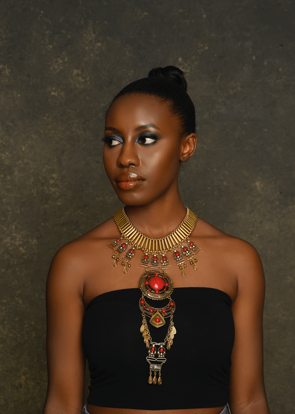 Bohemian Statement Pendant Necklace | Convertible Body Jewellery - Festival outfit jewellery - Fatisha Boutique