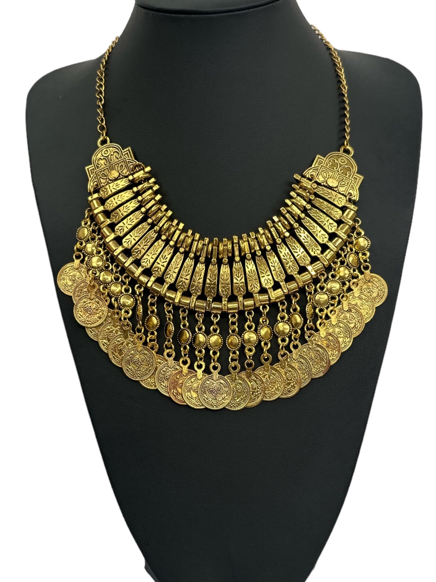 Bohemian Tribal Ethnic Gypsy Pendant Statement Necklaces - Fatisha Boutique