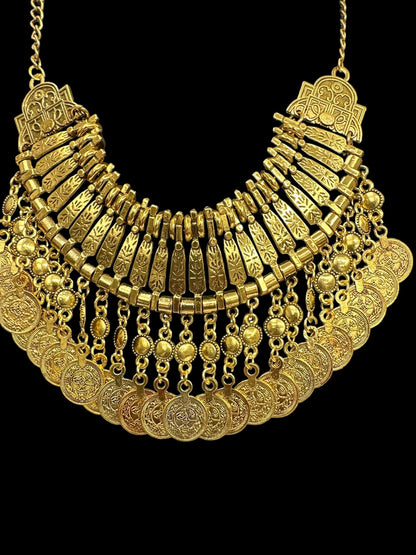 Bohemian Tribal Ethnic Gypsy Pendant Statement Necklaces - Fatisha Boutique