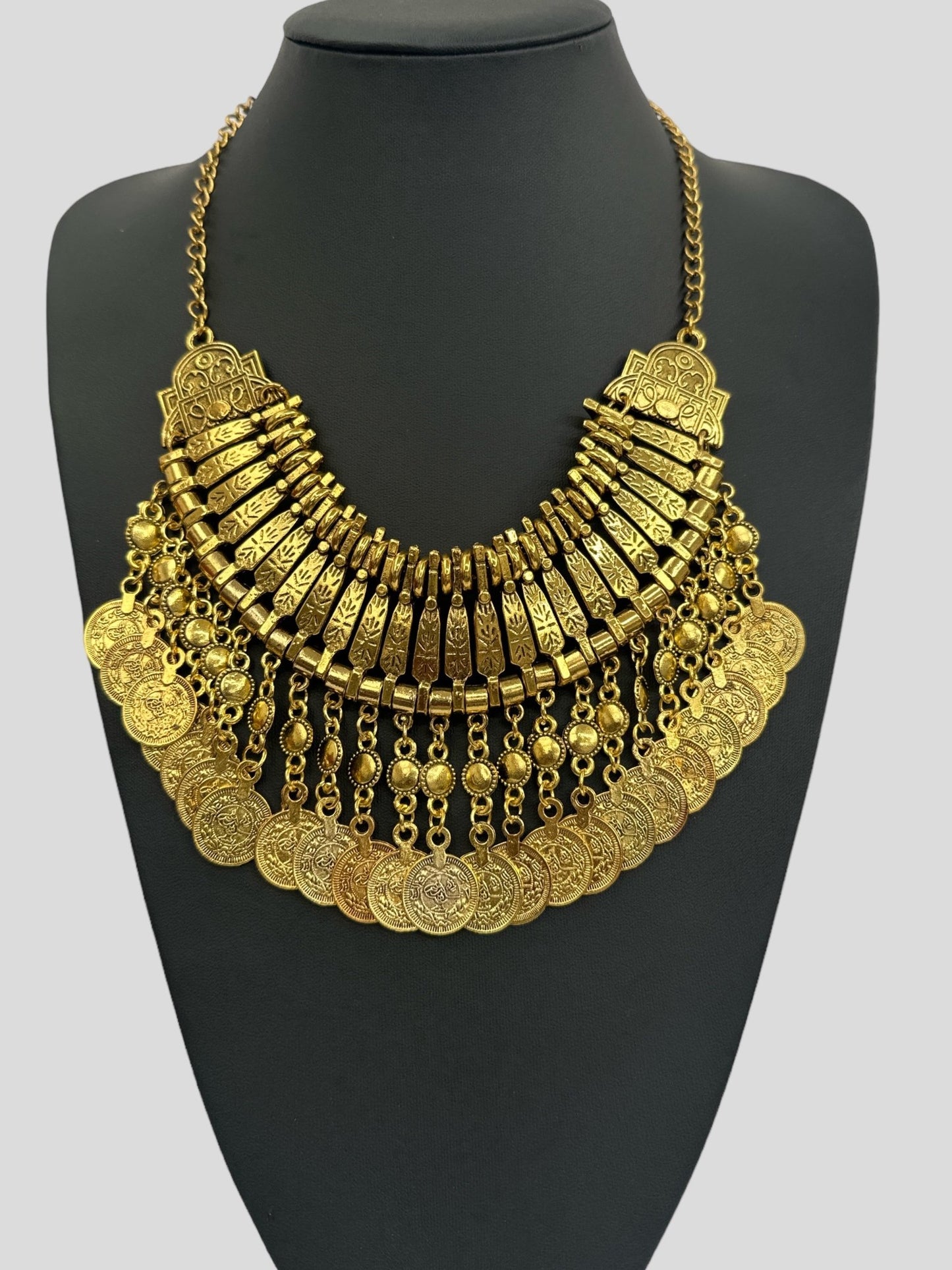 Bohemian Tribal Ethnic Gypsy Pendant Statement Necklaces - Fatisha Boutique