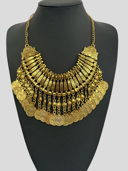 Bohemian Tribal Ethnic Gypsy Pendant Statement Necklaces - Fatisha Boutique