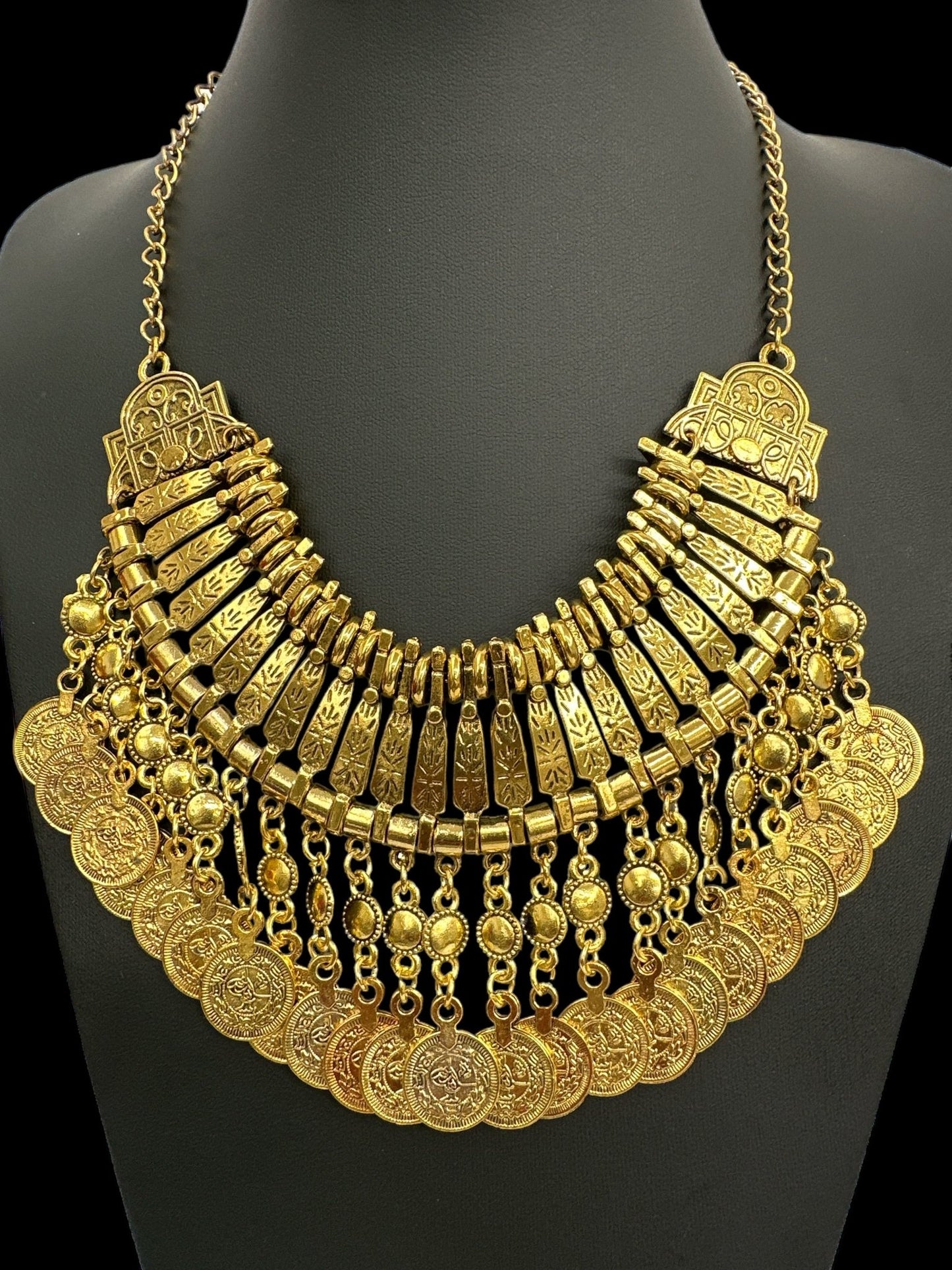 Bohemian Tribal Ethnic Gypsy Pendant Statement Necklaces - Fatisha Boutique