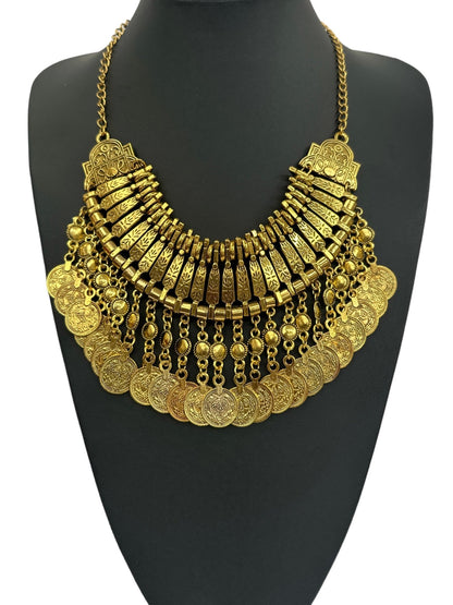 Bohemian Tribal Ethnic Gypsy Pendant Statement Necklaces - Fatisha Boutique