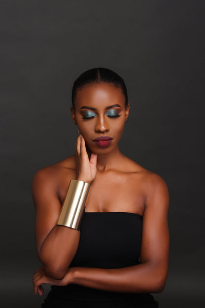 Boho Extra Long Metal Punk Statement Bangle Cuff Bracelets - Fatisha Boutique