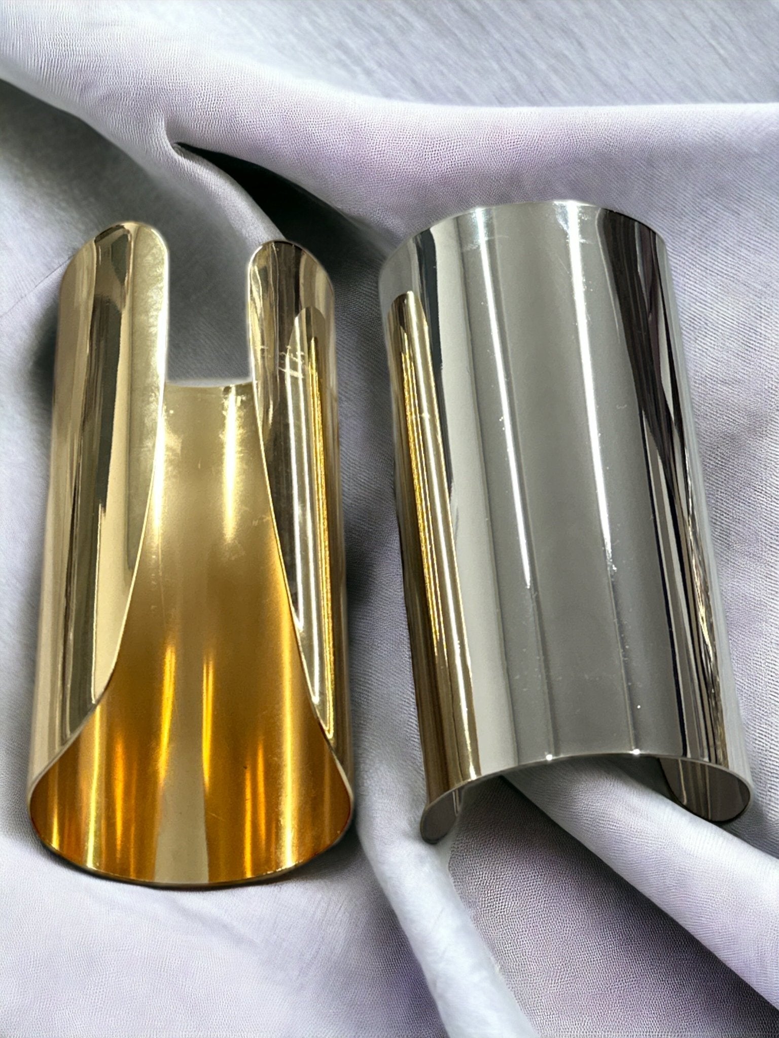 Boho Extra Long Metal Punk Statement Bangle Cuff Bracelets - Fatisha Boutique