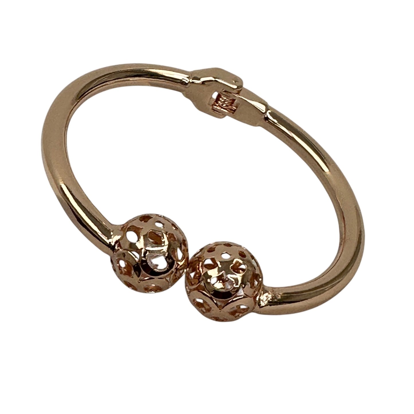 Charming Rose Gold Classic Chunky Bangle Bracelet Cuff - Fatisha Boutique