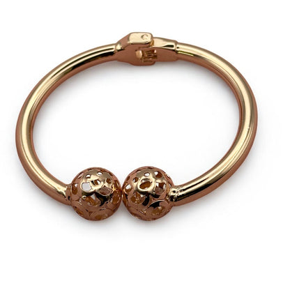 Charming Rose Gold Classic Chunky Bangle Bracelet Cuff - Fatisha Boutique