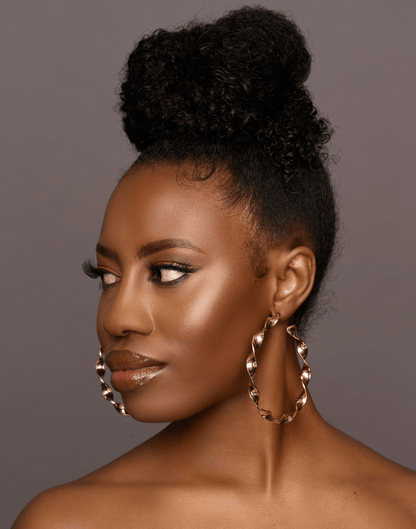 Chunky Statement Hoop Earrings - Fatisha Boutique
