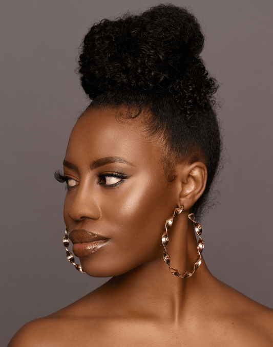 Chunky Statement Hoop Earrings - Fatisha Boutique