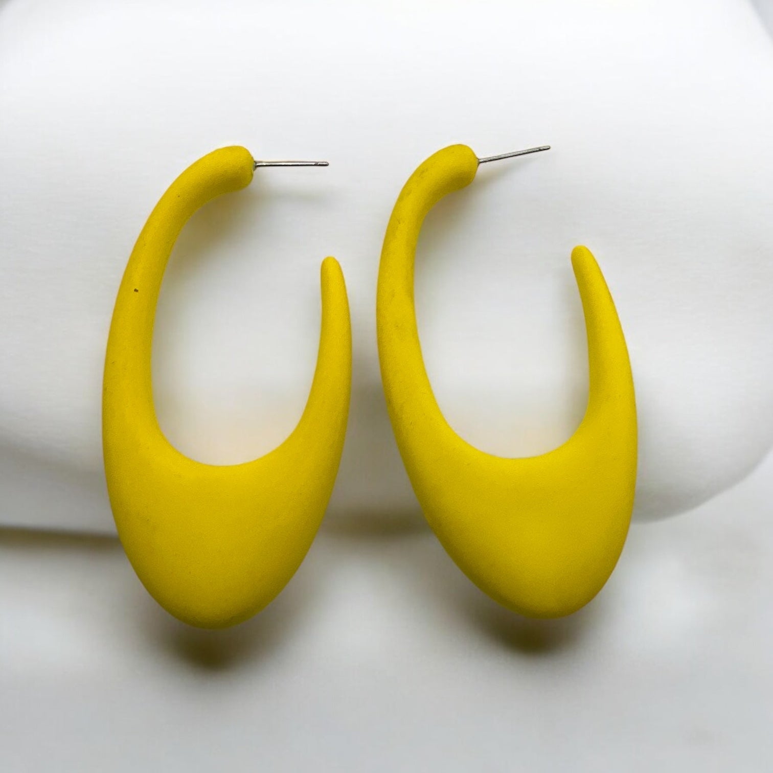 Colourful Boho Retro Stylish Acrylic Hoop Earrings - Fatisha Boutique