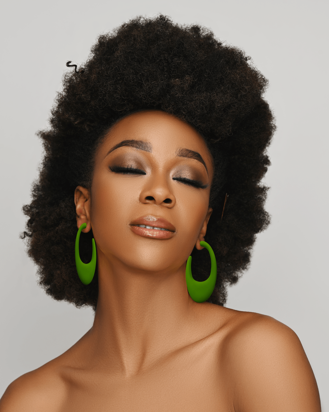 Colourful Boho Retro Stylish Acrylic Hoop Earrings - Fatisha Boutique