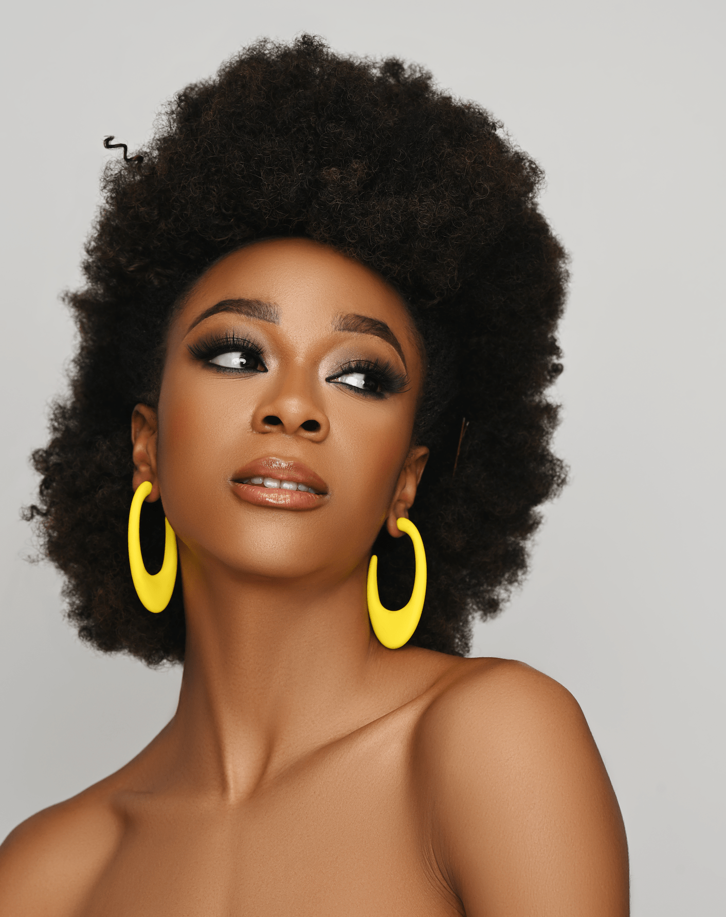Colourful Boho Retro Stylish Acrylic Hoop Earrings - Fatisha Boutique