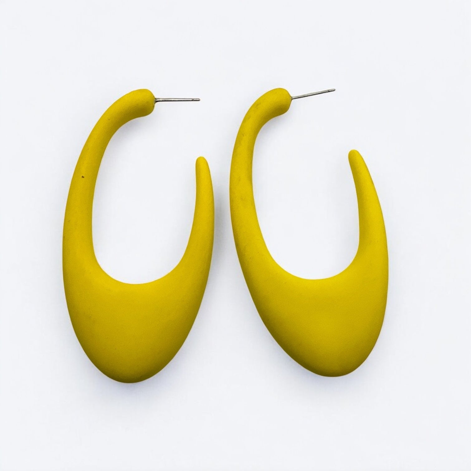 Colourful Boho Retro Stylish Acrylic Hoop Earrings - Fatisha Boutique