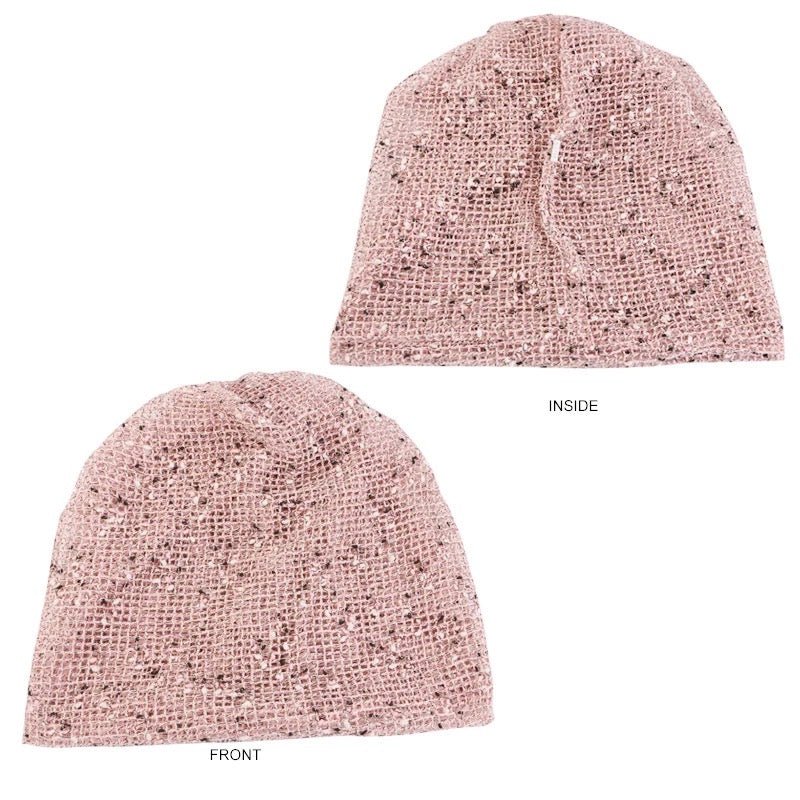 Doubled Layered Soft Mesh Slouchy Fashionable Trendy Caps - Fatisha Boutique