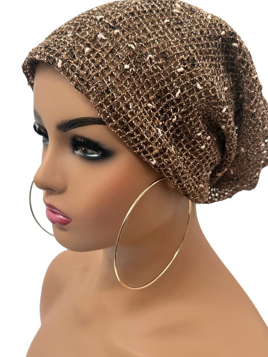 Doubled Layered Soft Mesh Slouchy Fashionable Trendy Caps - Fatisha Boutique