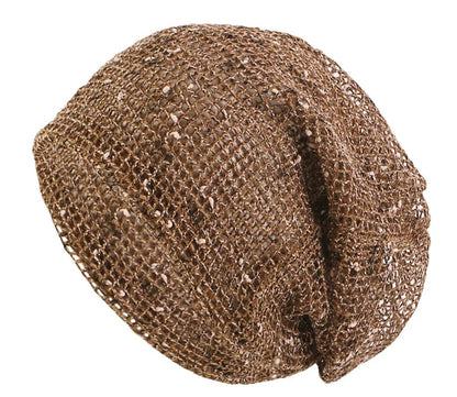 Doubled Layered Soft Mesh Slouchy Fashionable Trendy Caps - Fatisha Boutique