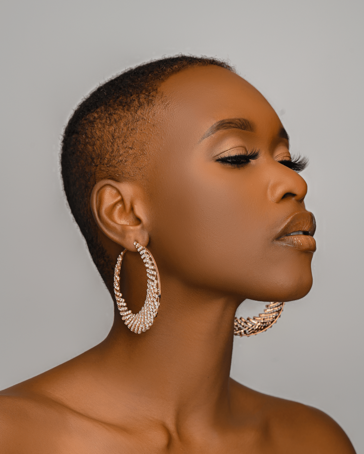 Elegant Luxury Crystal Rhinestone Statement Earrings - Fatisha Boutique