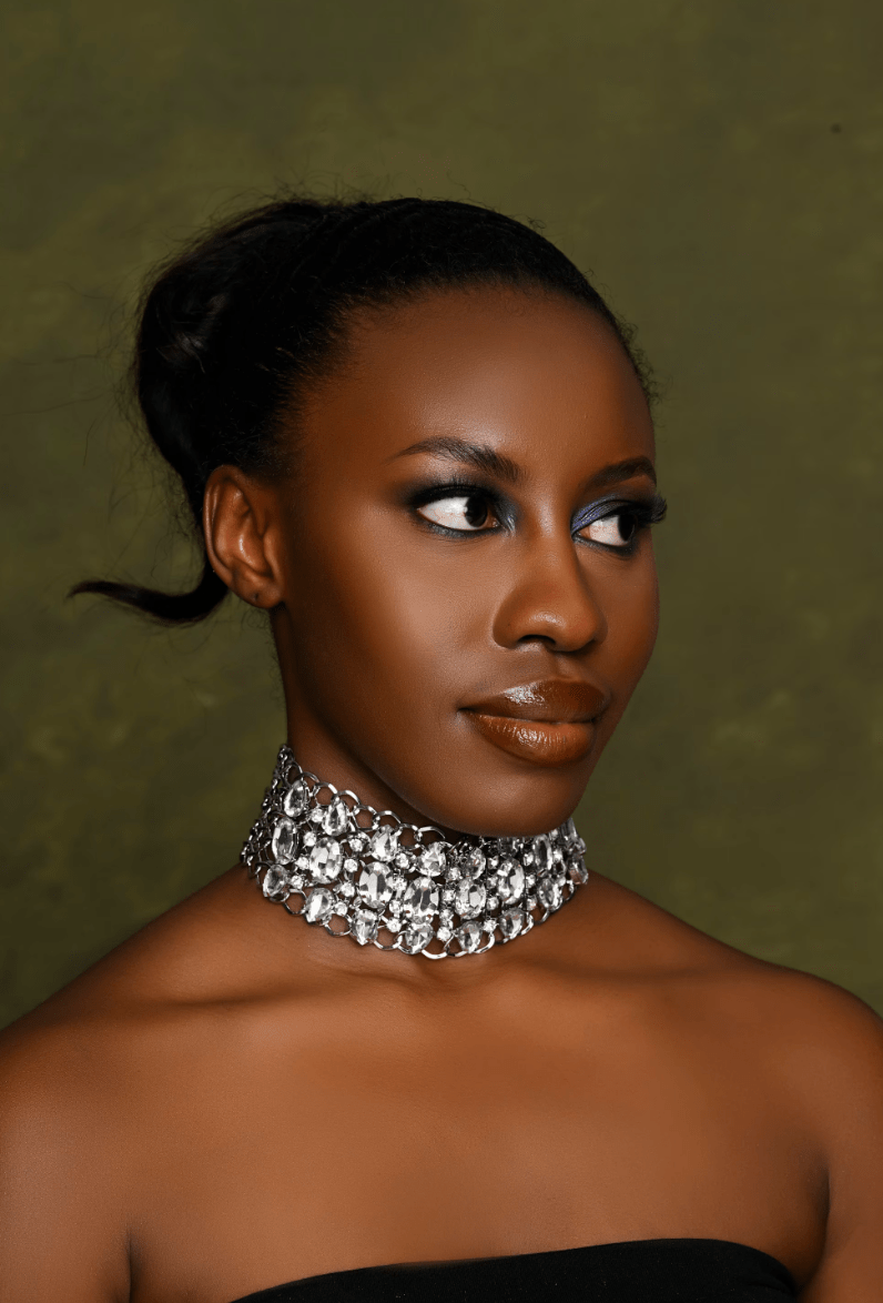 Elegant Sparkling Chunky Rhinestones Choker Necklaces - Fatisha Boutique