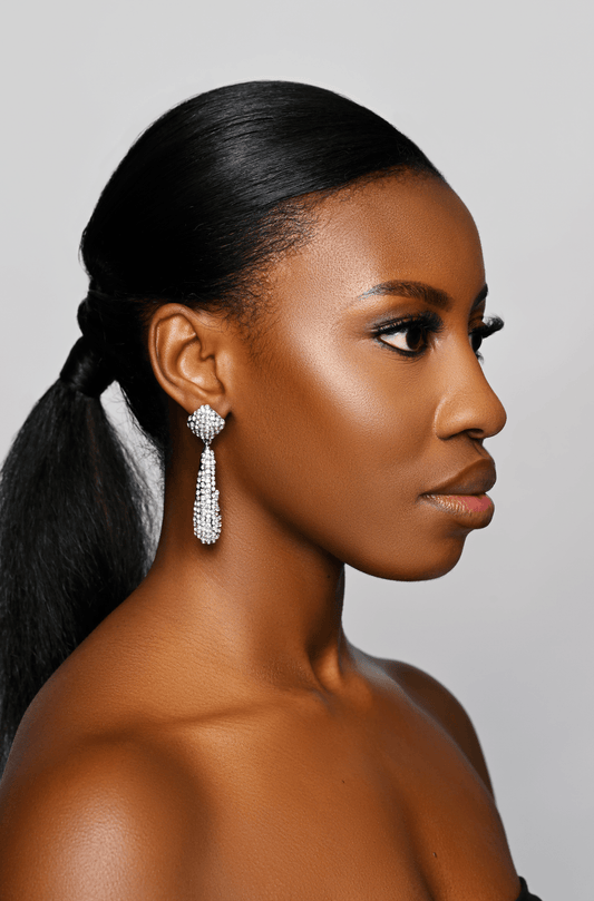 Elegant Teardrop Dangle Earrings - Fatisha Boutique