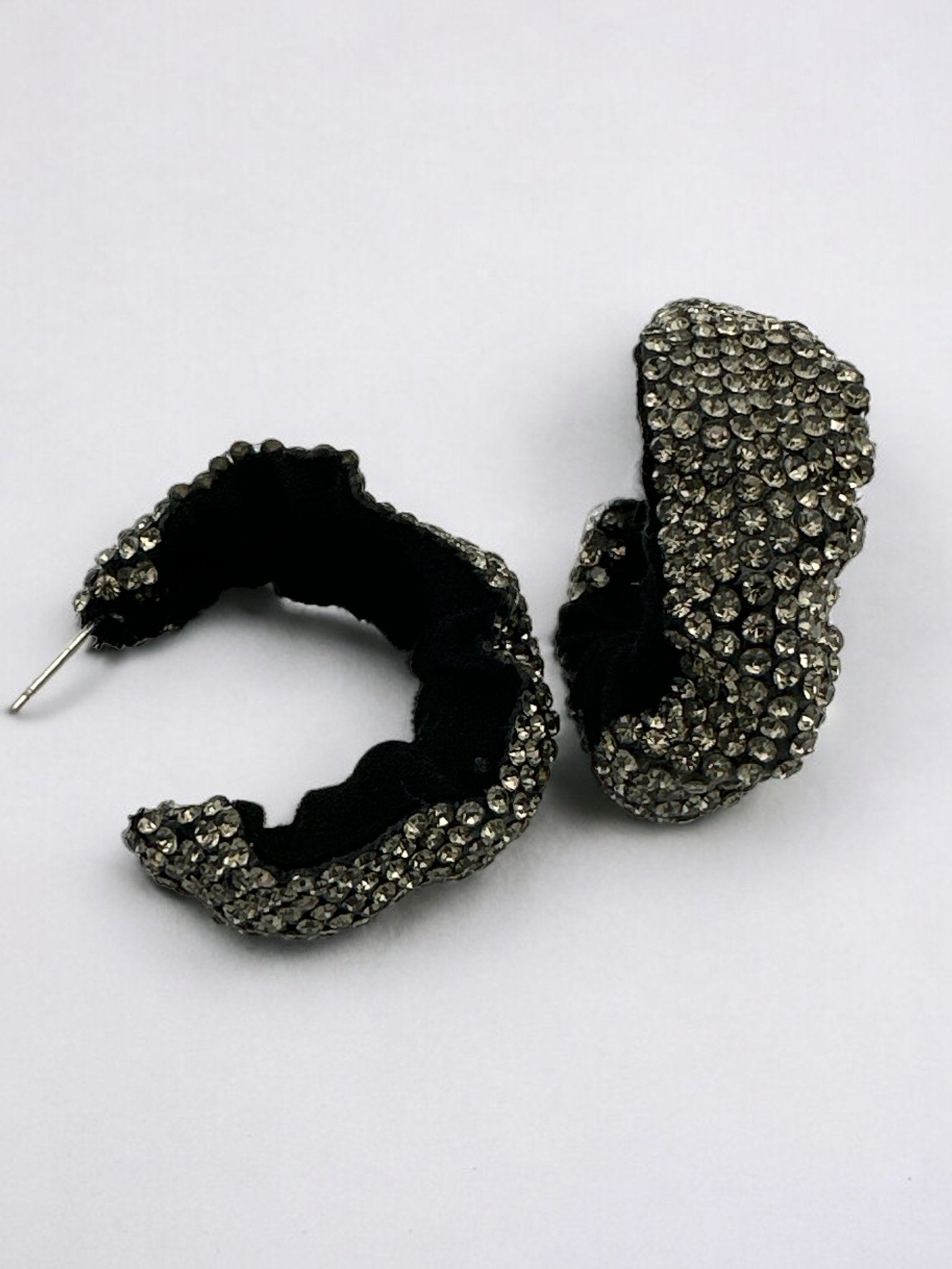 Gorgeous Crystal Rhinestones Lightweight Statement Stud Earrings - Fatisha Boutique